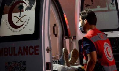 إصابة 44 شخصاً في انقلاب حافلة على طريق مكة – الرياض