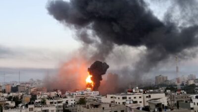 الاحتلال الإسرائيلي يشن غارات على قطاع غزة