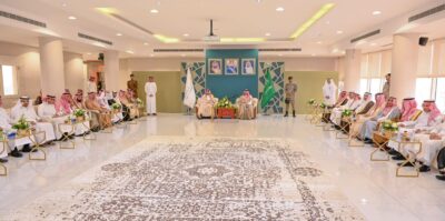 الأمير عبدالعزيز بن سعد يزور غرفة حائل ويلتقي رئيس وأعضاء الغرفة وأعضاء اللجان