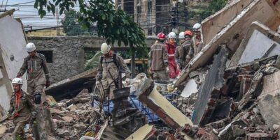 مقتل 14 في انهيار مبنى سكني في البرازيل