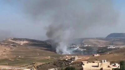 اسرائيل تطلق 15 قذيفة على لبنان