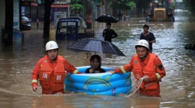 مصرع 29 شخصاً جراء الأمطار الغزيرة في الصين
