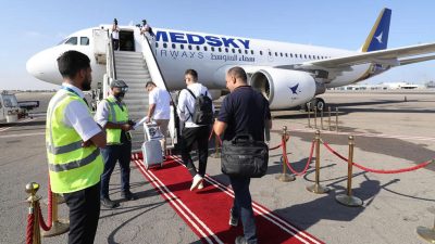 استئناف الرحلات الجوية بين ليبيا وإيطاليا بعد انقطاع استمر 10 سنوات