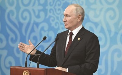 بوتين يرفض تلميحات عن أن أمريكا تعد لحرب ضد روسيا والصين