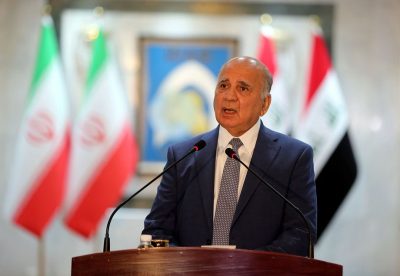 وزير خارجية العراق: بحثت مع الأمير فيصل بن فرحان مخاوف توسع رقعة الصراع بالمنطقة بسبب أحداث غزة