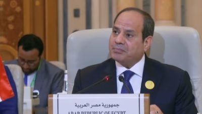 الرئيس المصري: الممارسات اللاإنسانية من سلطات الاحتلال تتطلب وقفة جادة