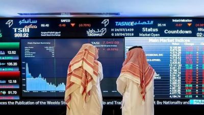 مؤشر “الأسهم السعودية” يغلق منخفضًا عند 10928 نقطة