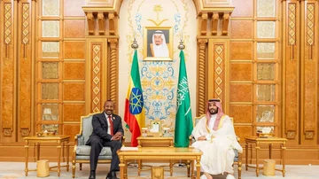ولي العهد يلتقي رئيس الوزراء الإثيوبي على هامش انعقاد القمة السعودية-الإفريقية