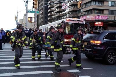 أمريكا: إصابة 24 شخصا في حادث تصادم قطارين في نيويورك