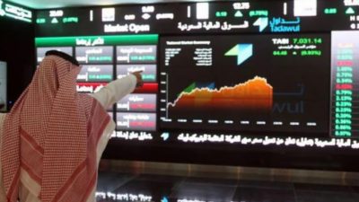 مؤشر “الأسهم السعودية” يغلق مرتفعًا عند 12145 نقطة