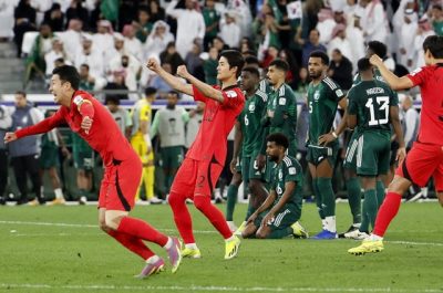 بطولة آسيا 2023: بركلات الترجيح.. كوريا الجنوبية تتأهل على حساب الأخضر السعودي