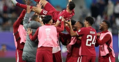 ﻿بطولة آسيا 2023 : قطر تتأهل لربع النهائي على حساب فلسطين