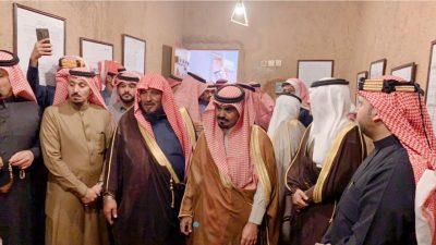 رئيس بلدية أنبوان يدشن فعاليات يوم التأسيس السعودي في حديقة روض بن هادي