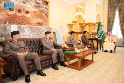 نائب أمير مكة يستقبل مدير الأمن العام