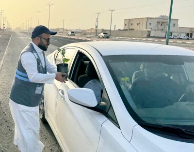 بلدية رنية تفعل مبادرة السعودية الخضراء اليوم الأربعاء  ‏