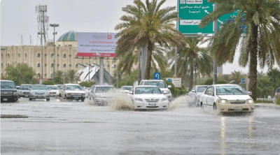 «الدفاع المدني» تنصح الابتعاد عن تجمعات المياه وبطون الأودية عند هطول الأمطار