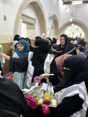 “الشؤون الإسلامية” تنفذ (2165) فرصة تطوعية بالمدينة المنورة خلال شهر رمضان