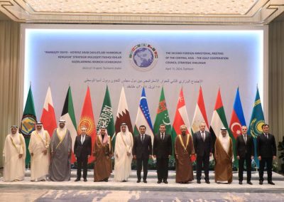 ‏اختتام الاجتماع الوزاري المشترك الثاني للحوار الاستراتيجي بين مجلس التعاون لدول الخليج العربية وآسيا الوسطى في طشقند