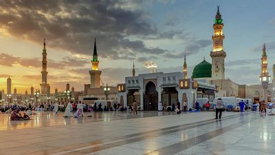 دعوة قاصدي المسجد النبوي للاستفادة من خدمة “حالة إشغال المصليات
