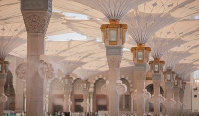 تدشين مشروع الاعتكاف في المسجد النبوي الشريف