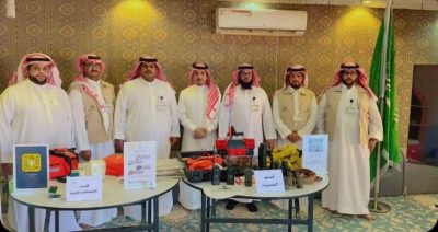 ‏تكريم رئيس جمعية ساند السعودي في رنية من قبل إدارة مهرجان مزاد الجنوب النسخة ٣