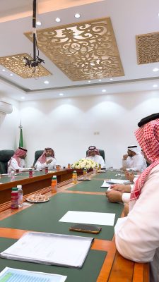 ‏رئيس بلدية رنية ‏يلتقي ‏وفد هيئة تطوير مكة المكرمة