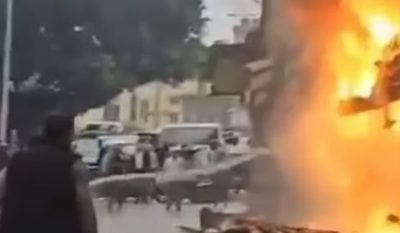 مصرع 8 أشخاص من جراء حريق داخل مطعم صغير بالعاصمة اللبنانية