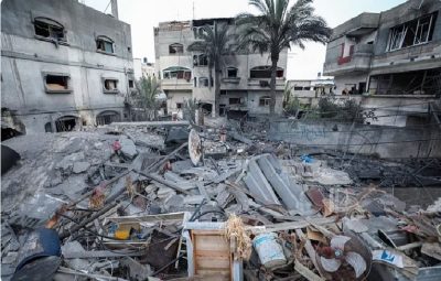 استشهاد عشرة فلسطينيين في قصف إسرائيلي على جنوب قطاع غزة