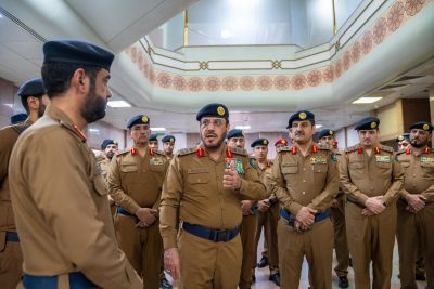 الدفاع المدني يشارك ضمن معرض وزارة الداخلية المتنقل (لا حج بلا تصريح) بمحافظة جدة