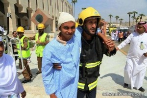 “مدني مكة” يسيطر على خطة حريق فرضية بـ” تخصصي النور”