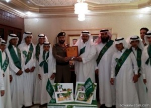 مدرسة الأمير محمد بن سعود بالباحة تحتفل باليوم الوطني