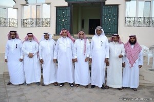 الشيخ الحُمراني يستقبل رئيس ومنسوبي نادي الحجاز في بلجرشي