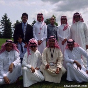 المبتعثون السعوديون في الولايات المتحدة الأمريكية يحتفلون بعيد الأضحى المبارك