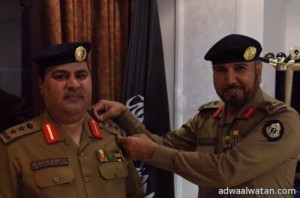 ترقية مدير مكتب قائد قوات أمن الحج إلى رتبة”عقيد”