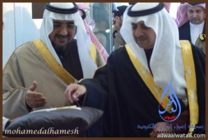 الأمير فهد بن سلطان يدشن أعمال مصرف الانماء بمنطقة تبوك