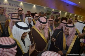 الأمير تركي بن عبدالله يتفقد نظام ” إحالة ” بوزارة الصحة