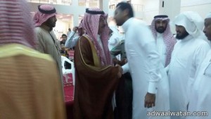 محافظ أبو عريش يؤدي صلاة الغائب على الملك عبدالله