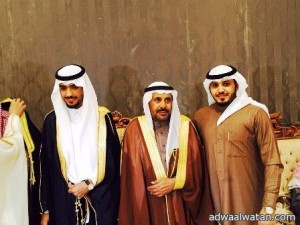 الشيخ برغش بن مطني وأخوانه يحتفلون بزواج أخيهم “أحمد”
