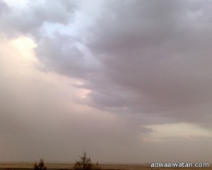 الأرصاد: هطول أمطار رعدية على حائل والجوف والحدود الشمالية و الرياض والقصيم والشرقية
