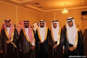 “الشيخ بن مخيمر السليمي يحتفل بزفاف ابنه عمر بقاعة نجد بالبكرية