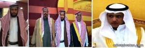 الشيخ عطا الله بن حمّاد الضرج العطوي يحتفل بزواج  ابنه “بدر”