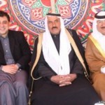 أبناء الشيخ نامي بن جفين يحتفلون بزفاف ابنهم المهندس عناد الوذيناني