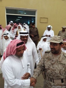 رجال محافظة الحرث بجازان يقفون صفاً واحداً مع جنودنا البواسل في عاصفة الحزم