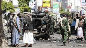 مقتل وإصابة 10 مدنيين بقصف ميليشيات الحوثي لسوق شعبي بتعـز اليمنية