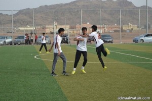 فريق السلام للناشئين يتغلب على فريق الفارس3/ 1 على ملعب فريق النهضة بمحافظة الحناكية
