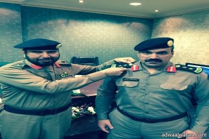 مدير شرطة مكة المكرمة يقلد المالكي رتبة عقيد