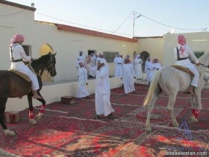 أهالي بدائع الصفراء يحتفلون بـ”عيد الفطر” بمشاركة مربط العمامير للخيول العربية