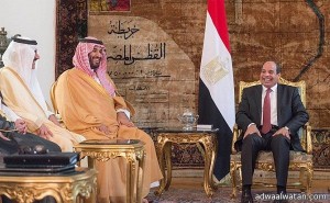 السيسي يؤكد على عمق العلاقات المصرية السعودية وأن البلدين هما جناحي الأمن القومي العربي