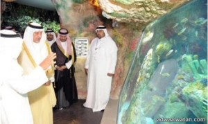 خالد الفيصل يدشِّن أول مشروع سياحي مائي على كورنيش جدة