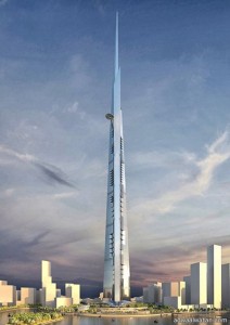 بناء أطول برج في العالم في مدينة جــدة
